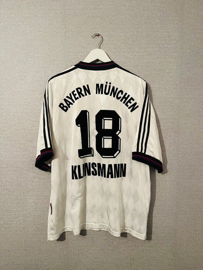 Bayern Munich away football shirt 1996/98 Klinsmann XXL