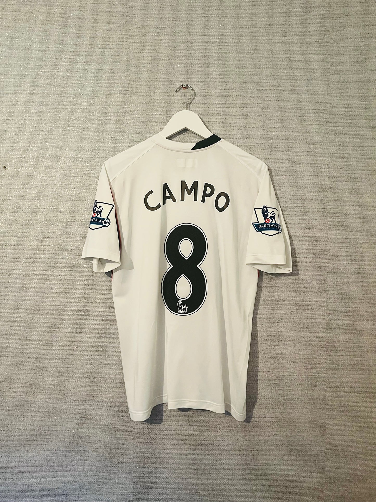 Bolton Wanderers home football shirt 2007/08 Campo Medium