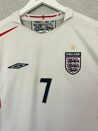 England home football shirt
W/C 2006 Beckham XXL
