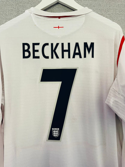 England home football shirt W/C 2006 Beckham XL