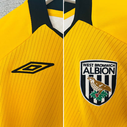 West Bromwich Albion away football shirt 2008/09 Large