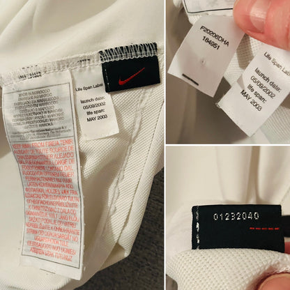 Manchester United away football shirt 2002/03 Keane Small