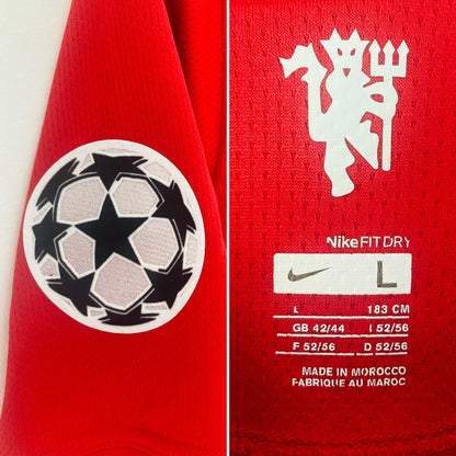 Manchester United home football shirt 2007/08 CR7 Large