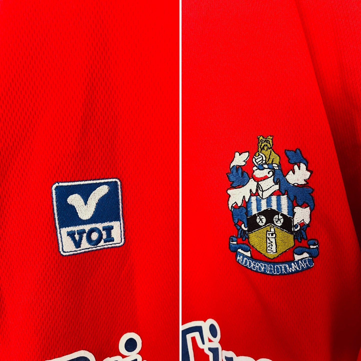 Huddersfield Town away football shirt 2002/03 Large