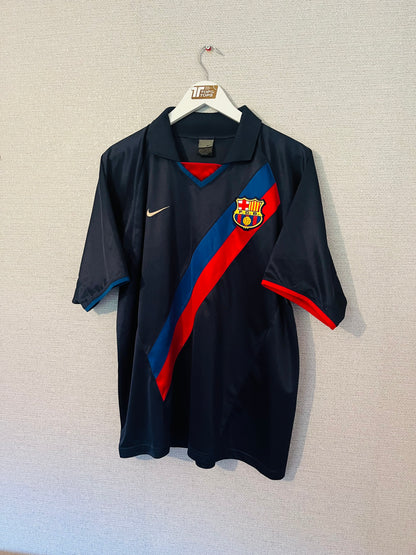 Barcelona away football shirt 2003/04 Ronaldinho Large
