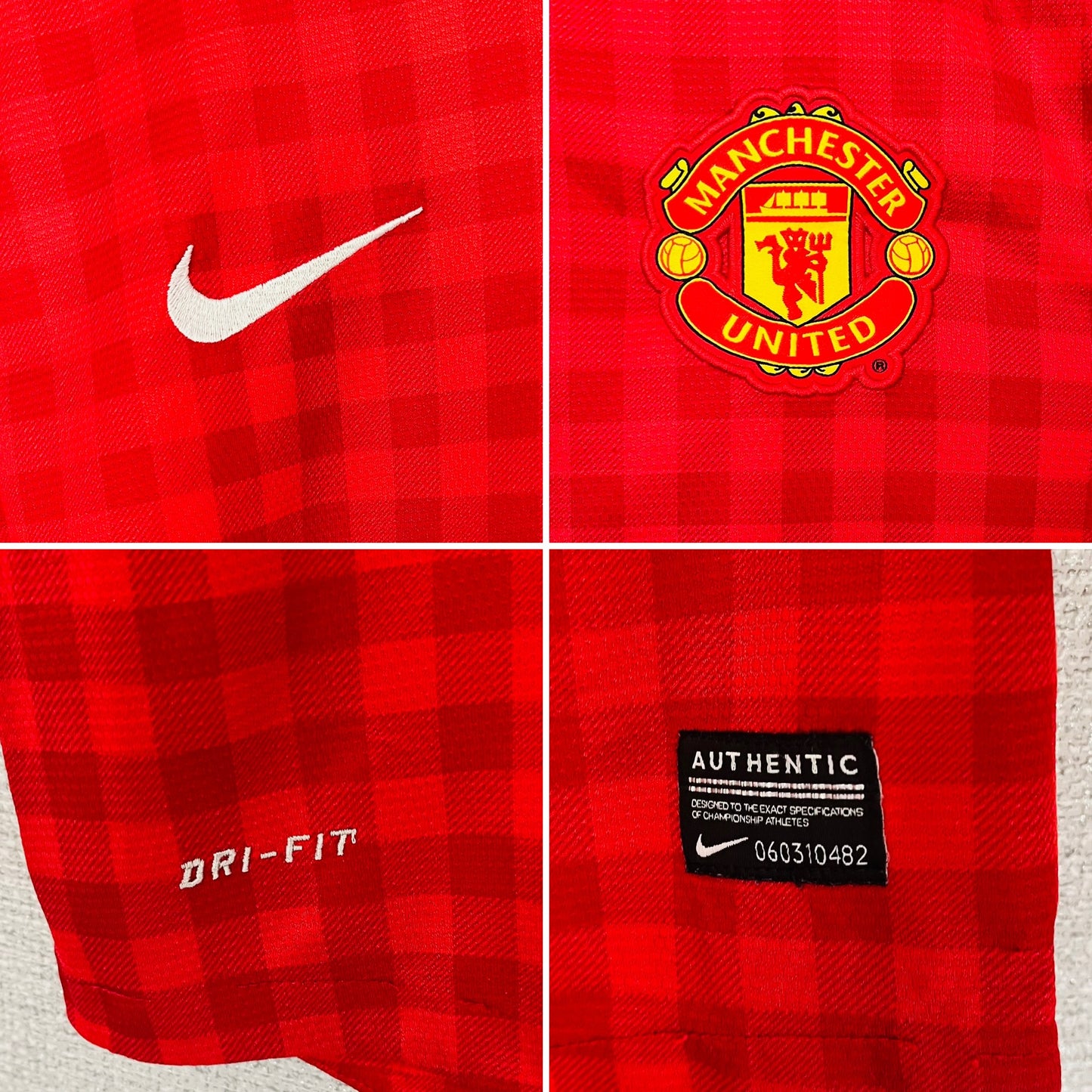 Manchester United home football shirt 2012/13 Carrick medium