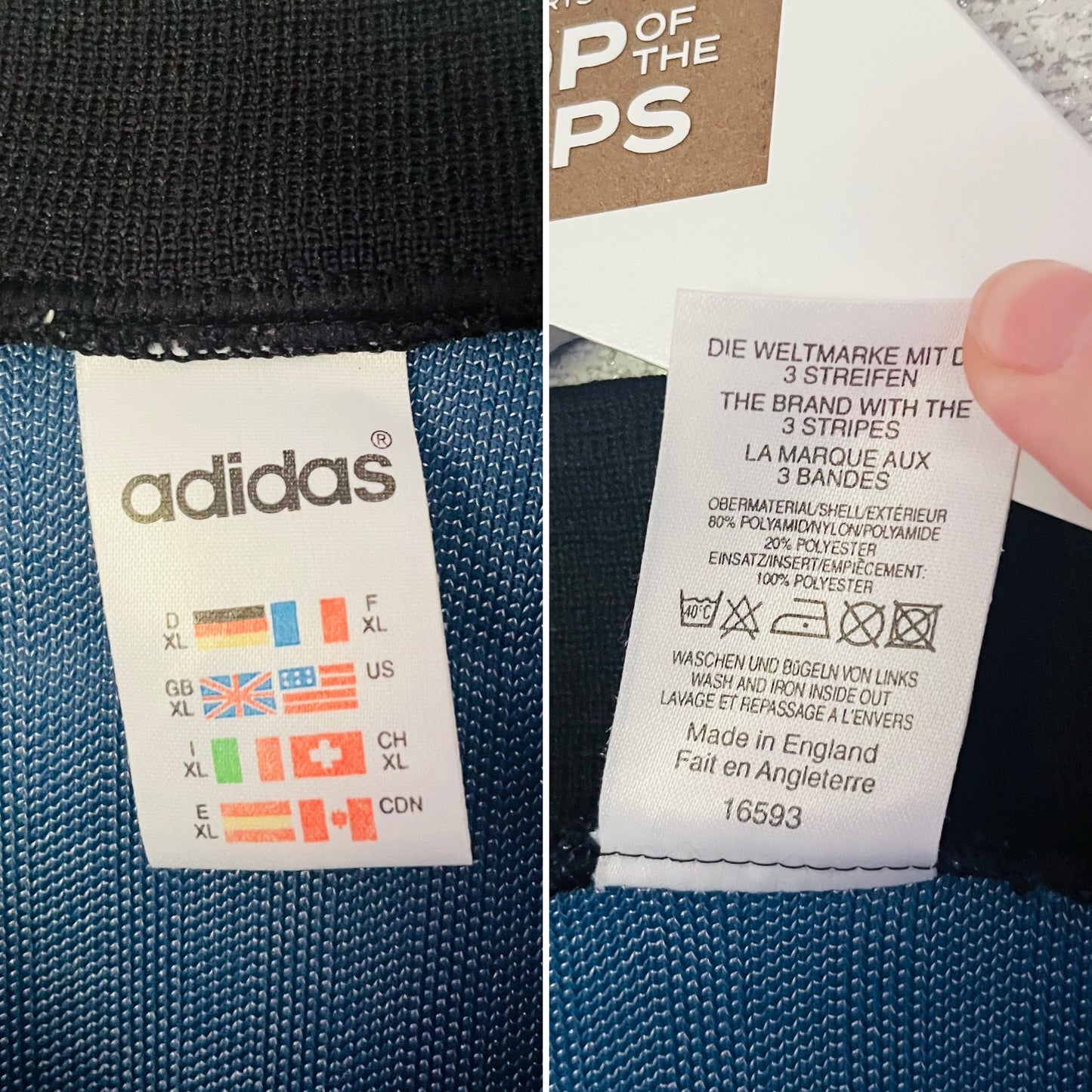 Newcastle United away football shirt 1996/97 Ginola XL