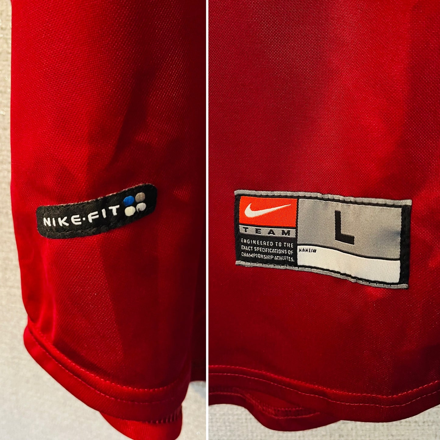 Portugal home football shirt 1998/99 Rui Costa Large