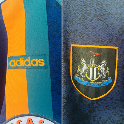 Newcastle United away football shirt 1997/98 Albert XXL