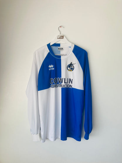 Bristol Rovers home football shirt
2007/08 XXL