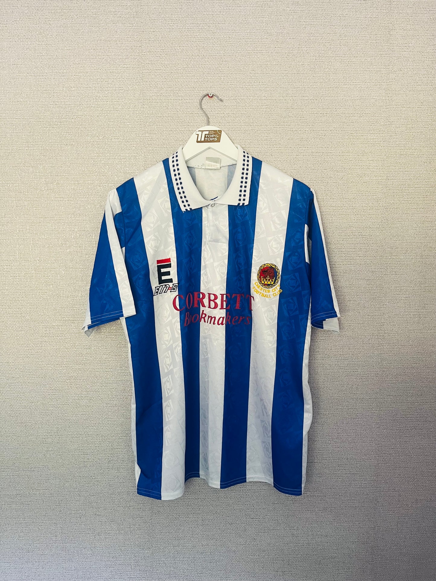 Chester City home football shirt 1993/94 Large