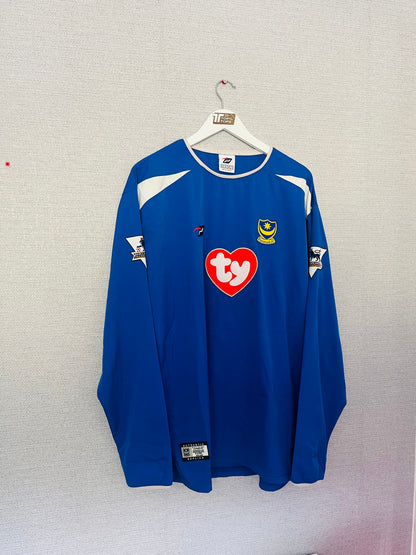 Portsmouth home football shirt 2003/05 XXL Berger
