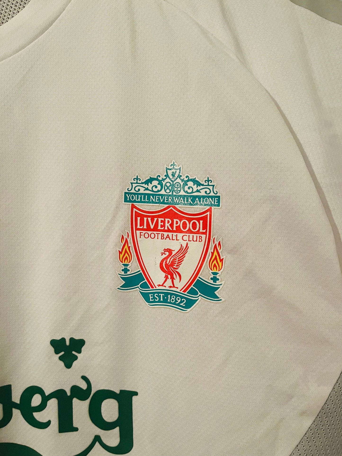 Liverpool training football shirt 2008/09 Medium