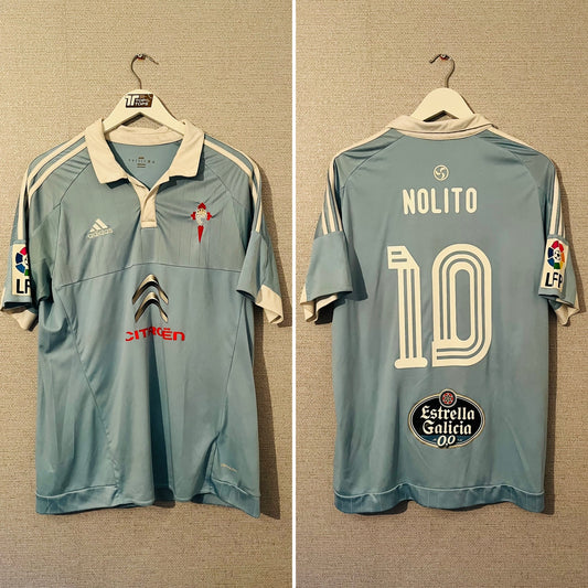 Celta Vigo home football shirt 2015/16 Nolito Large