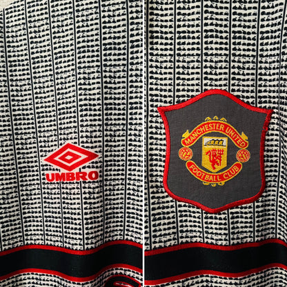 Manchester United away football shirt 1995/96 Beckham Medium