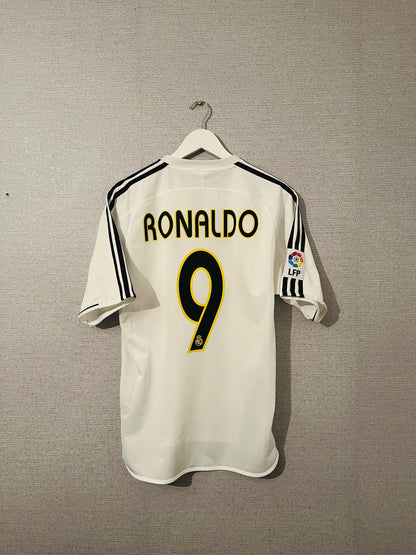 Real Madrid home football shirt 2003/04 R9 Medium