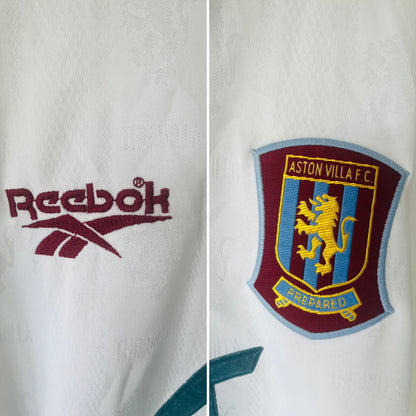 Aston Villa away football shirt
1996/98 Yorke XXL