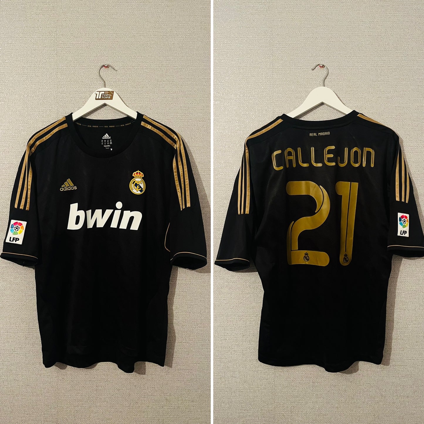 Real Madrid away football shirt 2011/13 Callejon Large