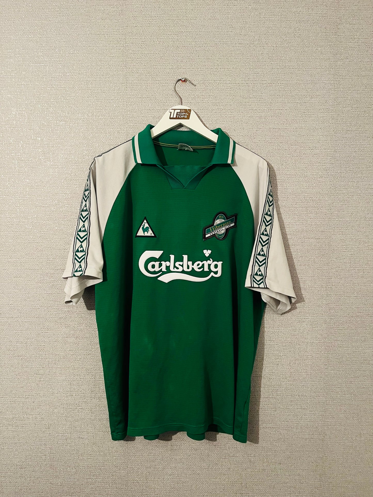 Hibernian home football shirt 1998/2000 XXL