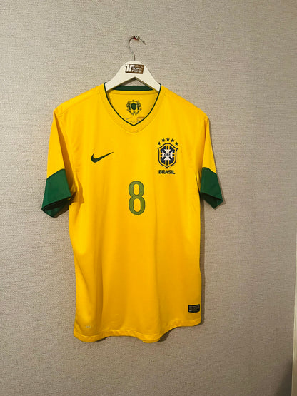 Brazil home football shirt 2012/13 Kaka medium