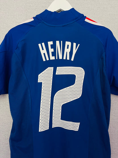 France home football shirt          W/C 2002 Henry Small/Medium