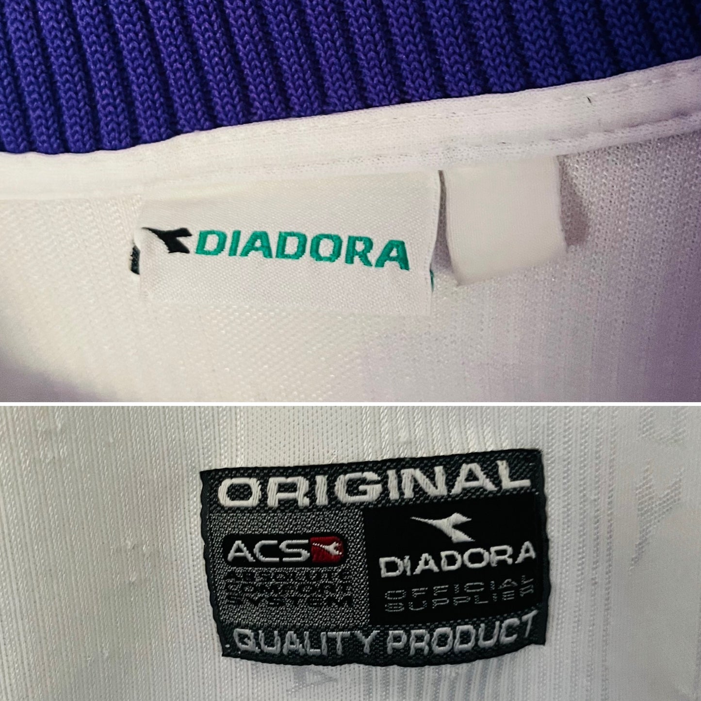 Fiorentina away football shirt 2000/01 Rui Costa XL