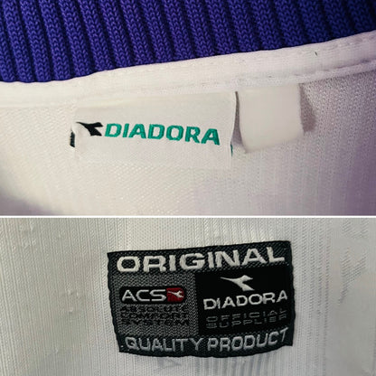 Fiorentina away football shirt 2000/01 Rui Costa XL