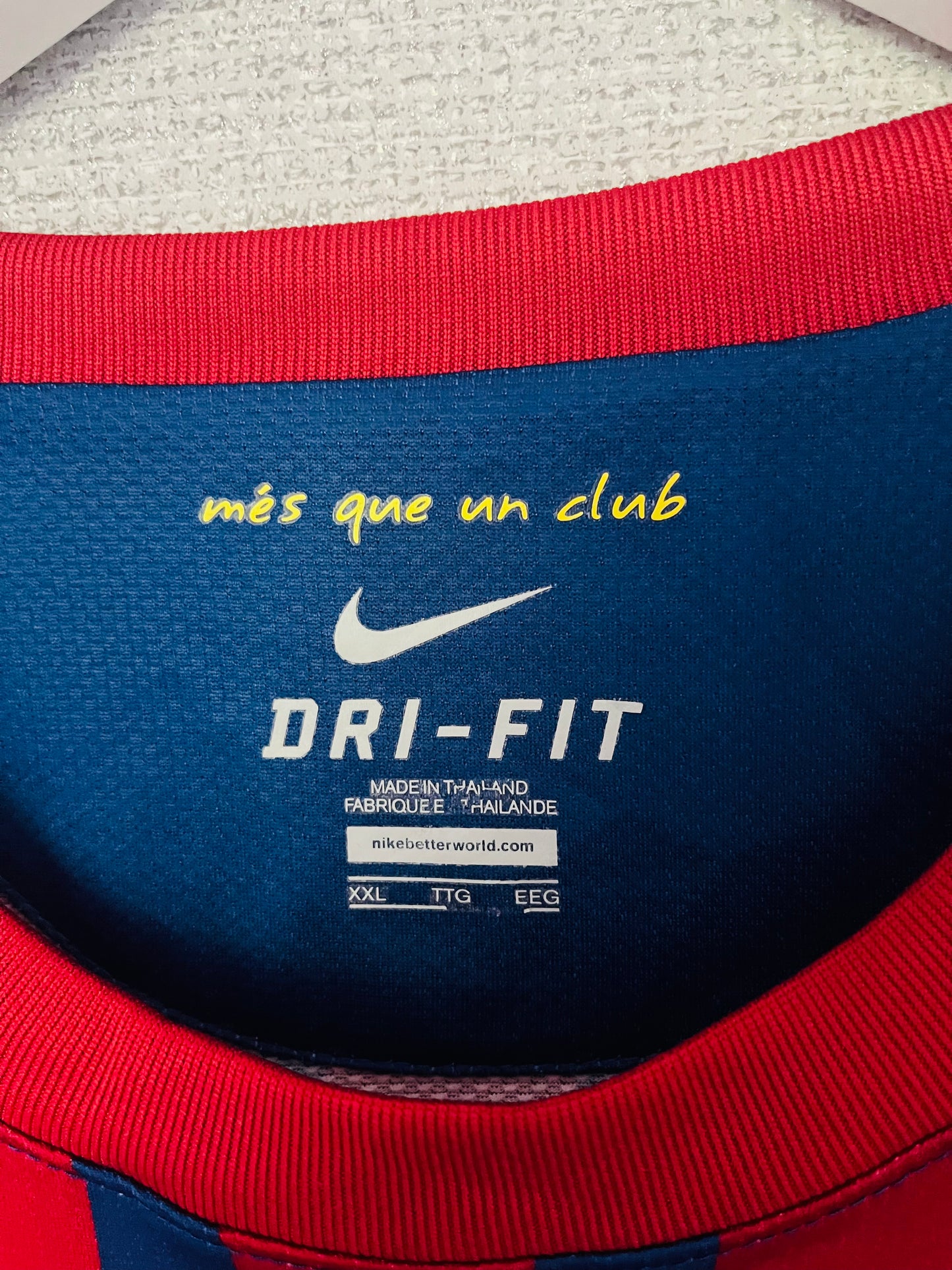 Barcelona home football shirt 2011/12 Messi XXL