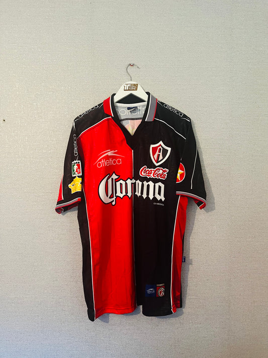 Atlas home football shirt 2000/01 Medium