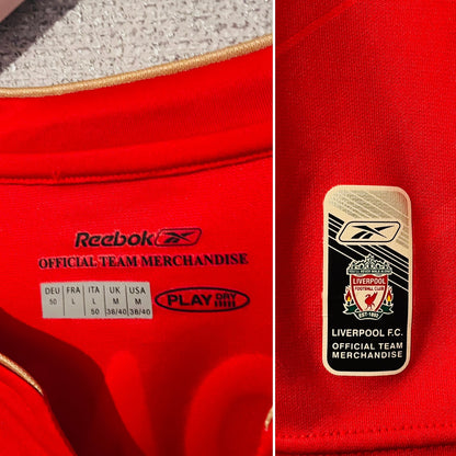 Liverpool home football shirt 2005/06 Alonso Medium