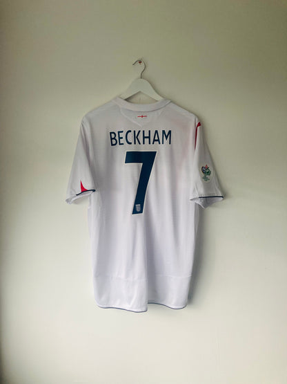 England home football shirt

World Cup 2006 Beckham XL