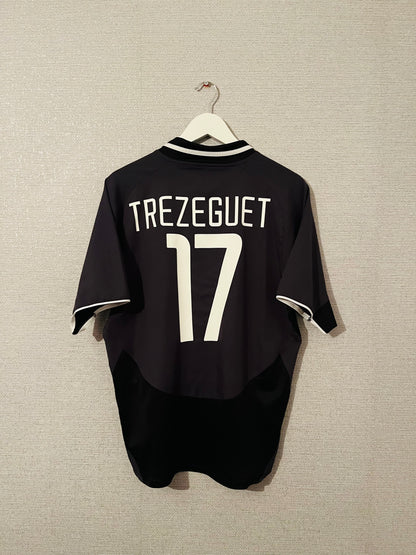 Juventus third football shirt 2003/04 Trezeguet Medium