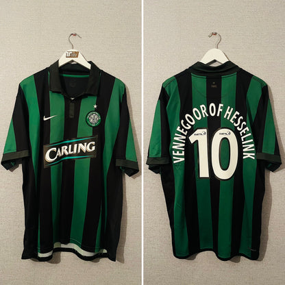 Glasgow Celtic away football shirt 2006/08 Hesselink XXL