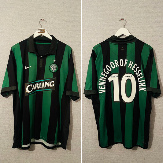 Glasgow Celtic away football shirt 2006/08 Hesselink XXL