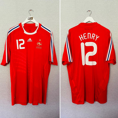France away football shirt 2008/10 Henry XL