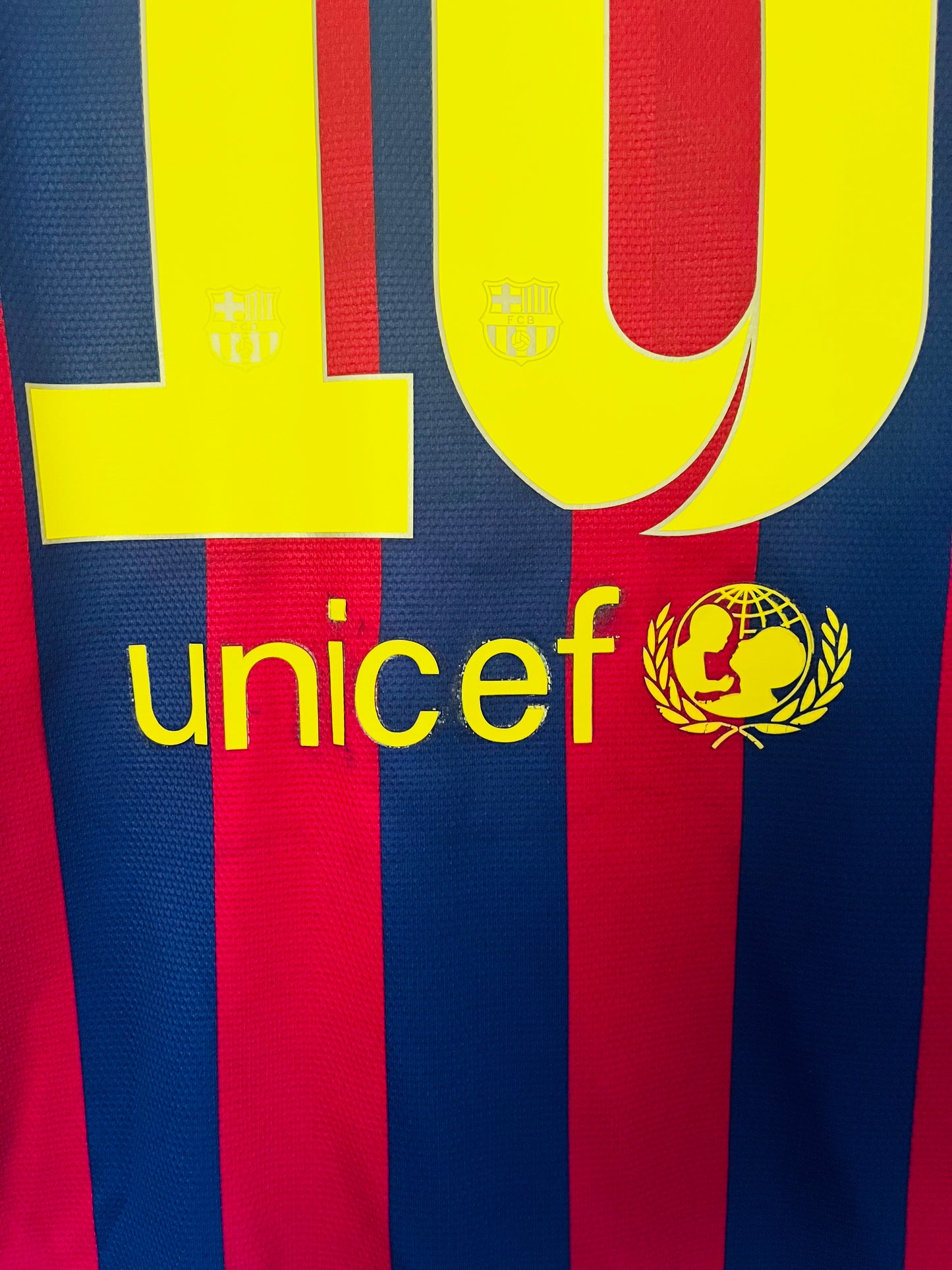 Barcelona home football shirt 2013/14 Messi Medium