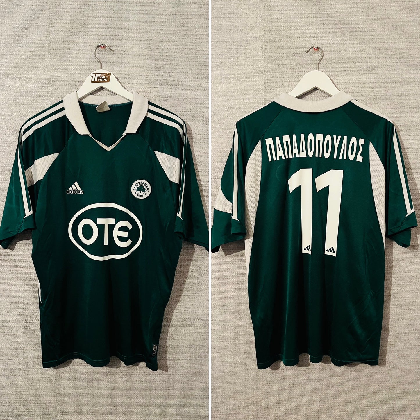 Panathinaikos home football shirt
2002/03 Papadopoulos Large