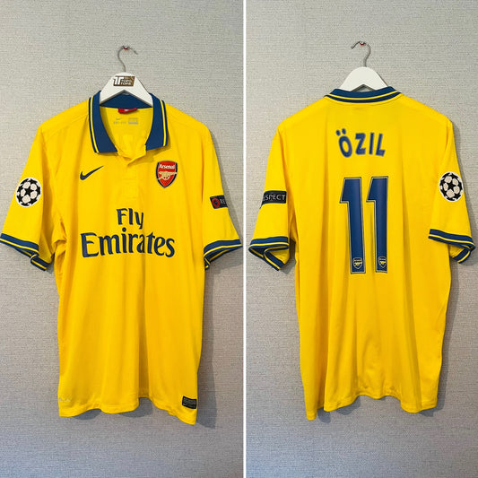 Arsenal away football shirt 2013/14 Ozil XXL