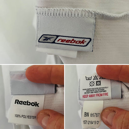 Bolton Wanderers home football shirt 2002/03 Ngotty XL