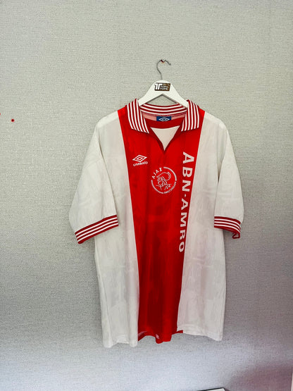Ajax home football shirt 1996/97 Litmanen XL
