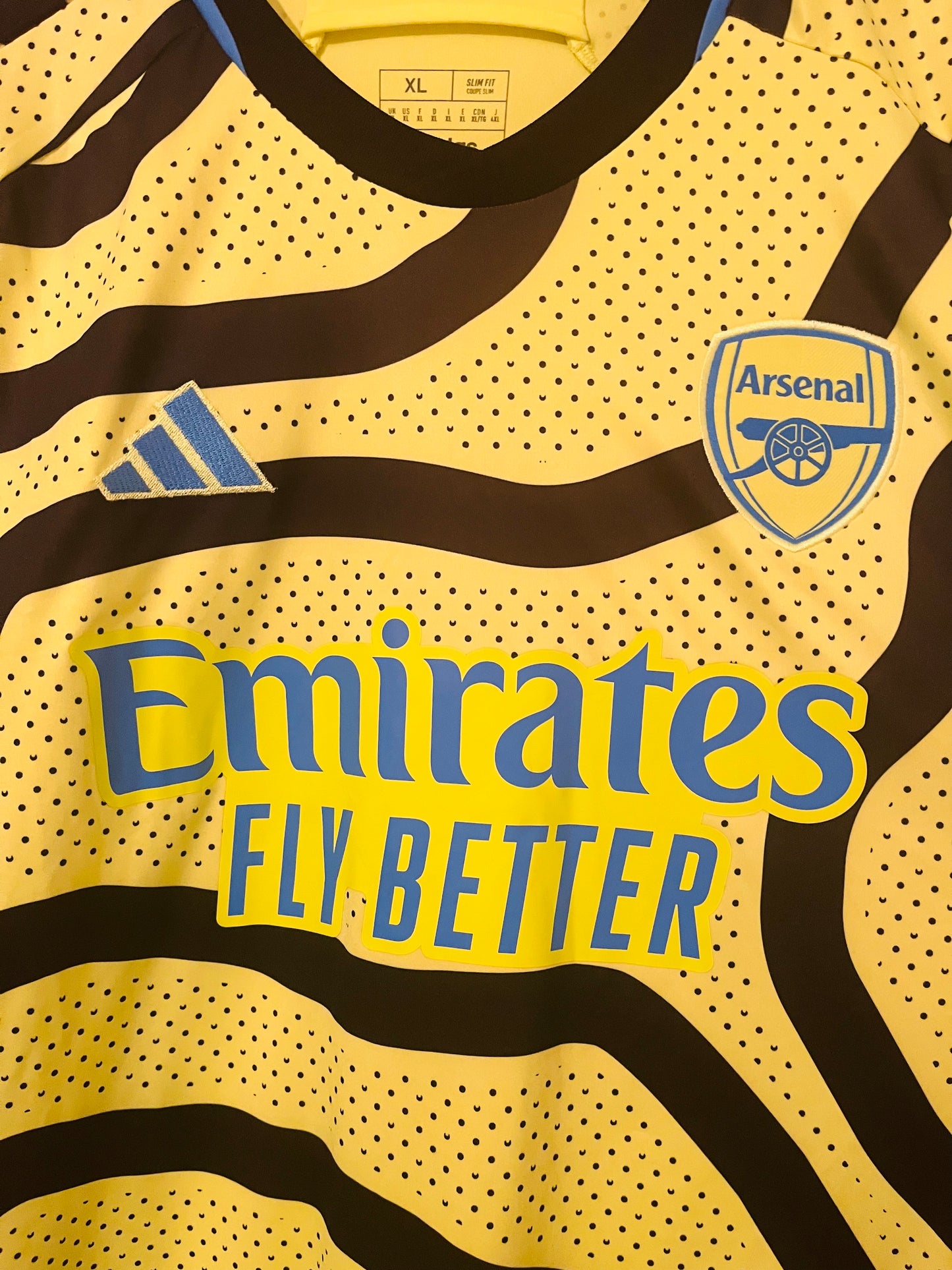 Arsenal away football shirt 2023/24 Odegaard XL