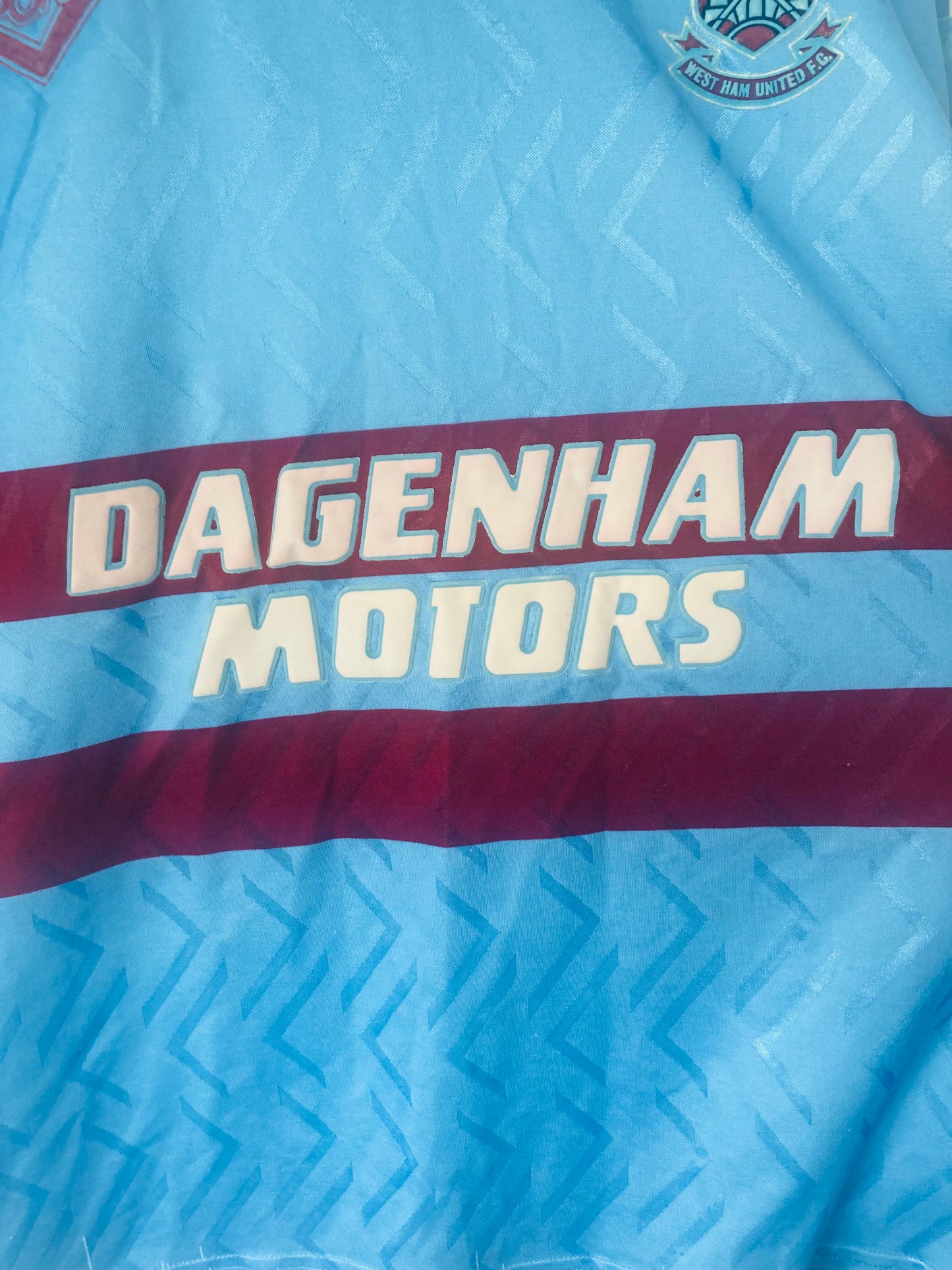 West Ham United away football shirt 1993/95 Large