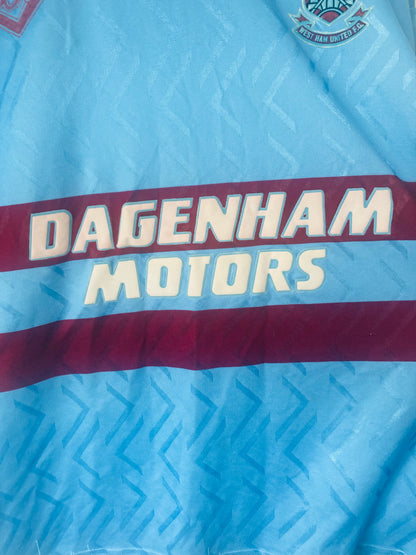 West Ham United away football shirt 1993/95 Large