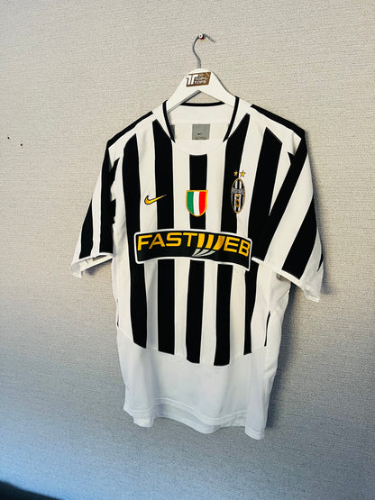 Juventus home football shirt 2003/04 Del Piero Medium