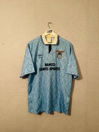Lazio home football shirt    1991/92 XL