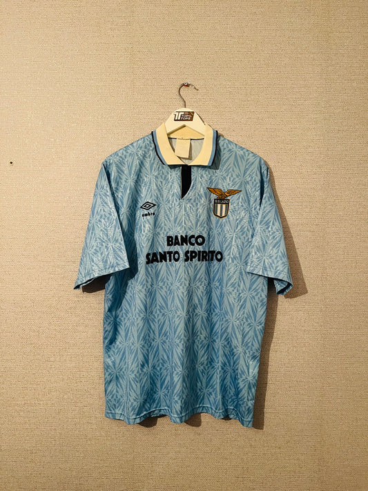 Lazio home football shirt    1991/92 XL