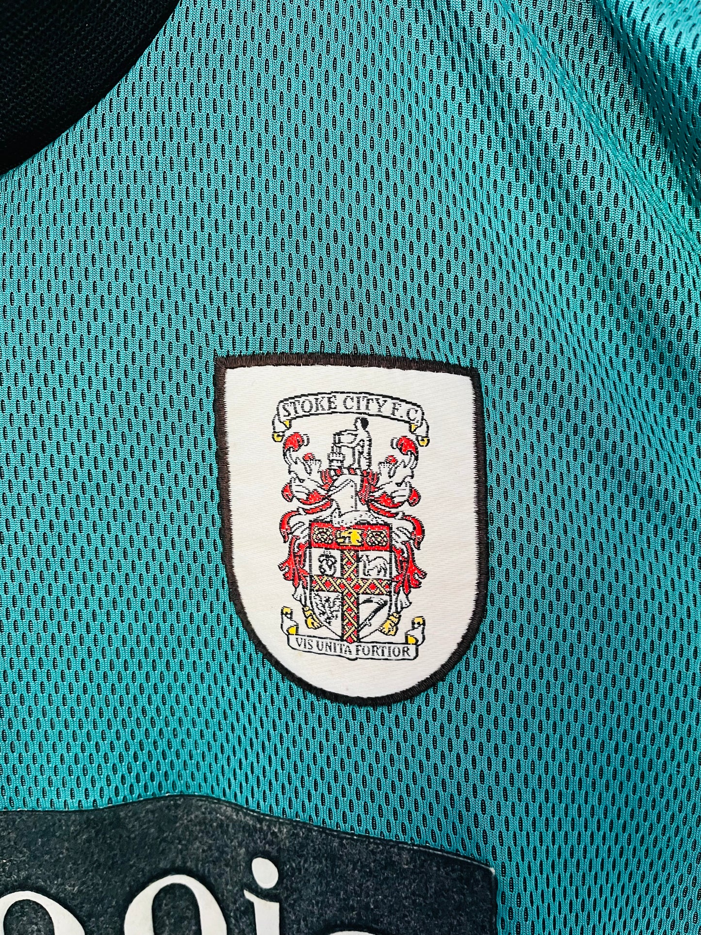 Stoke City away football shirt 1997/99 Medium
