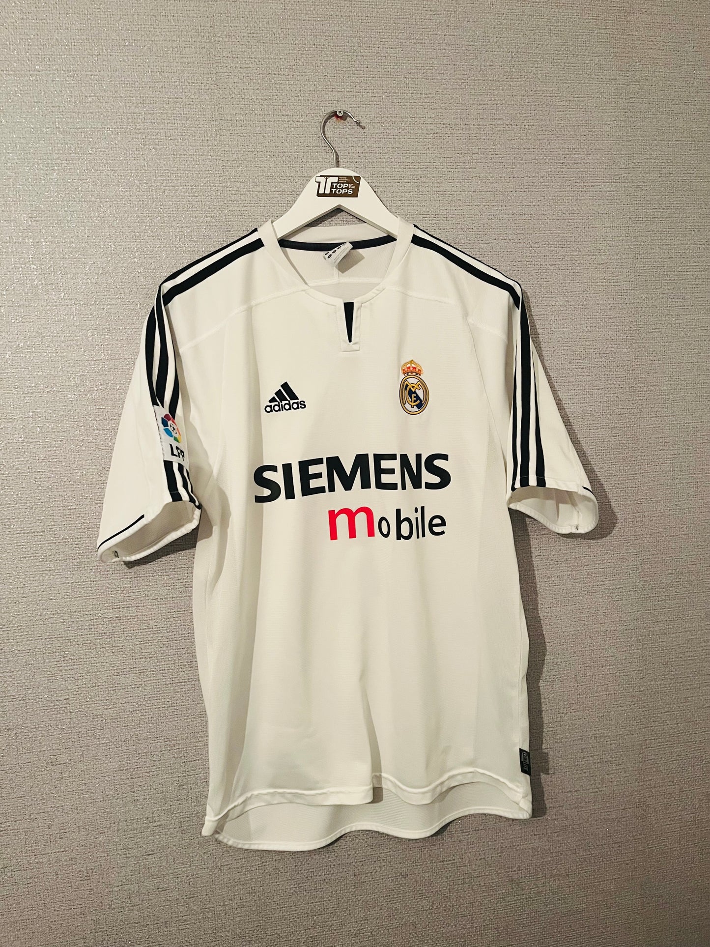 Real Madrid home football shirt 2003/04 R9 Medium