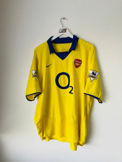 Arsenal away football shirt
2003/04 Bergkamp XXL