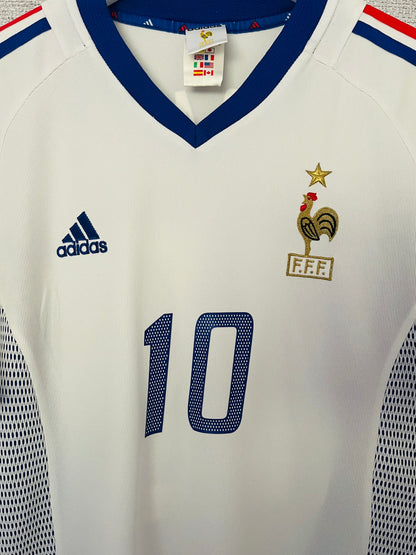 France away football shirt          W/C 2002 Zidane Large
